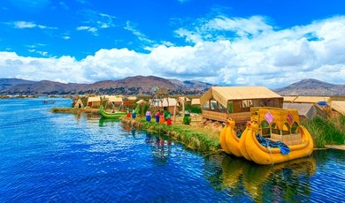 Floating Islands of the Uros and Taquile