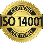 ISO Certified Logo 14001