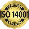 ISO Certified Logo 14001
